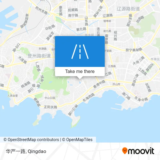 华严一路 map