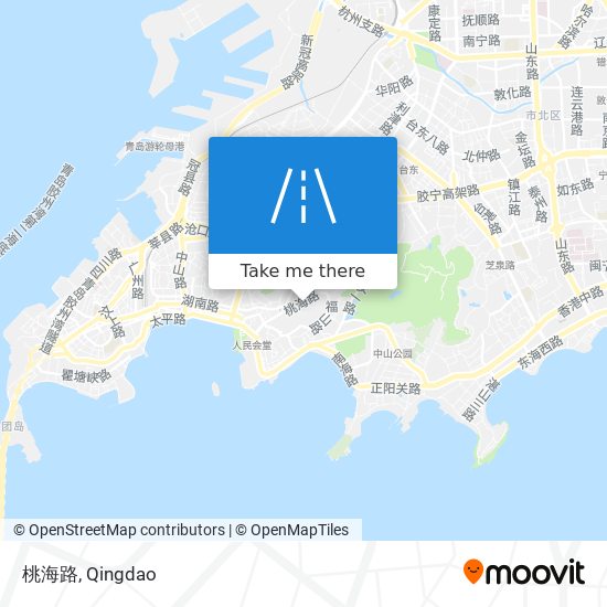 桃海路 map