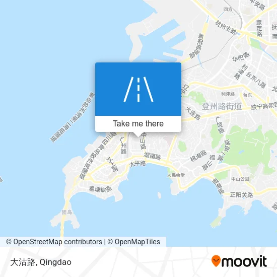 大沽路 map