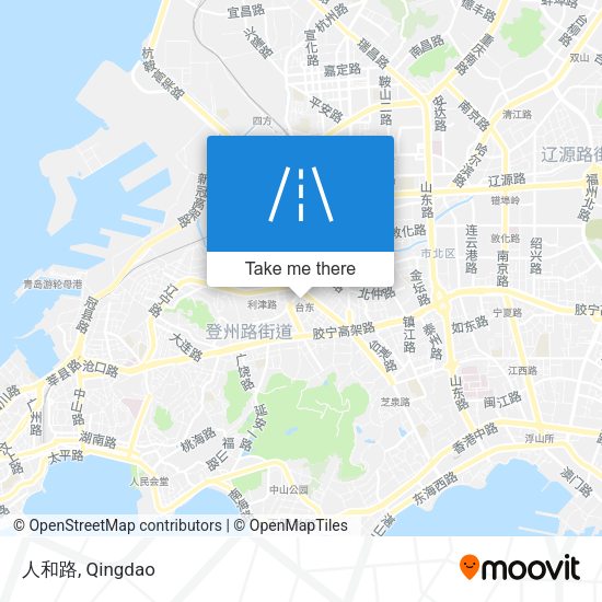 人和路 map