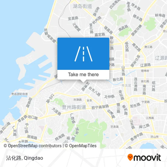 沾化路 map