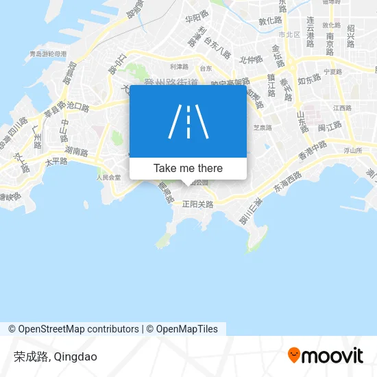 荣成路 map