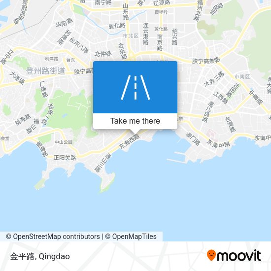金平路 map