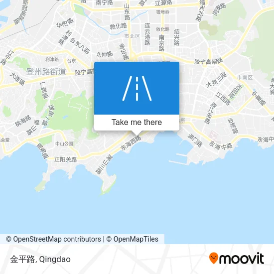 金平路 map