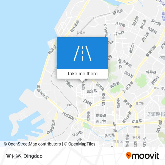 宣化路 map