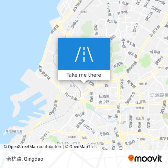 余杭路 map