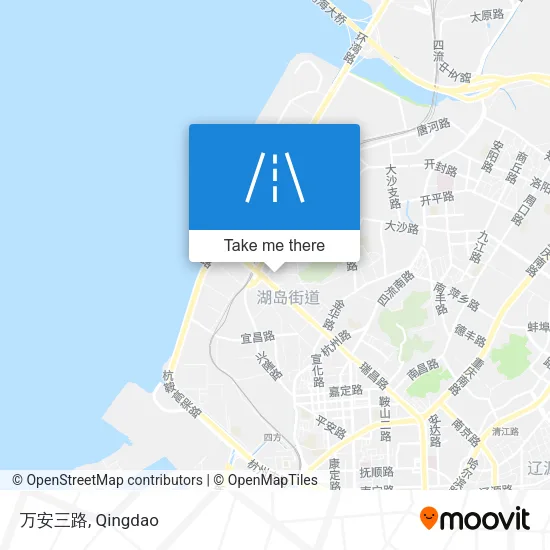 万安三路 map