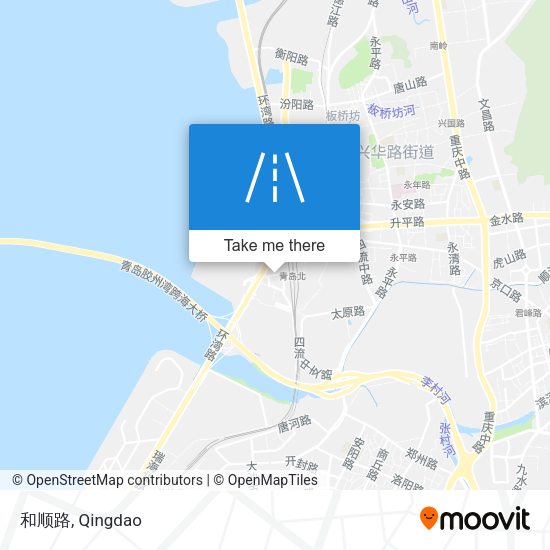 和顺路 map