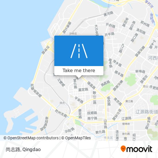 尚志路 map