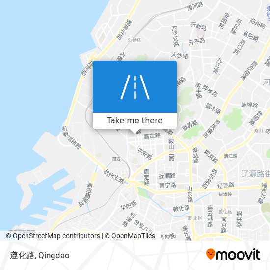 遵化路 map