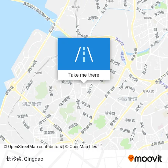 长沙路 map