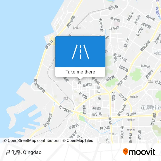 昌化路 map