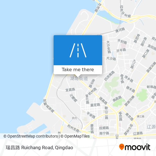 瑞昌路 Ruichang Road map