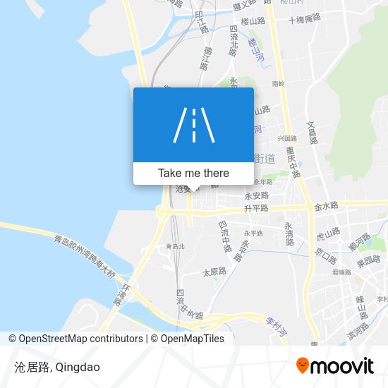 沧居路 map