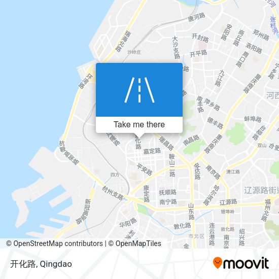 开化路 map