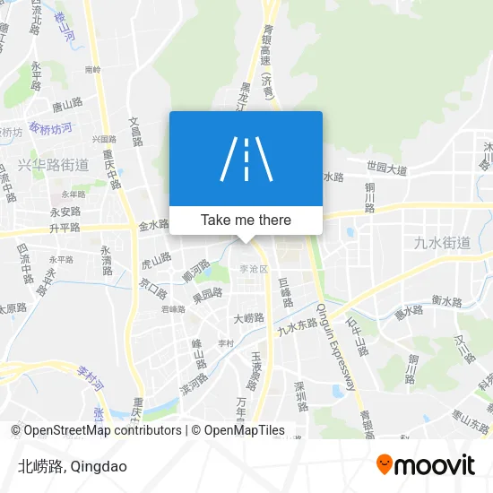 北崂路 map