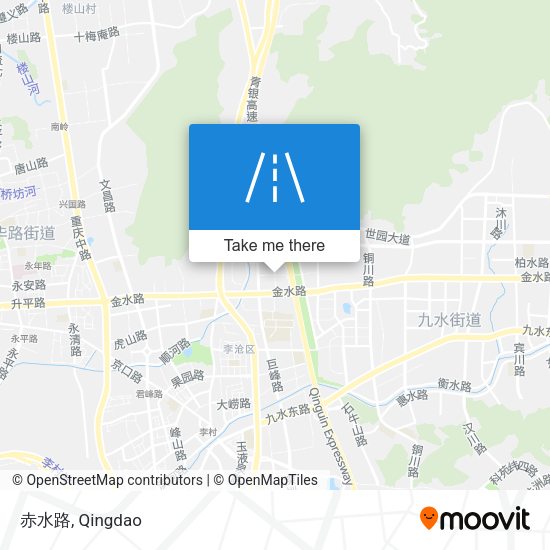 赤水路 map