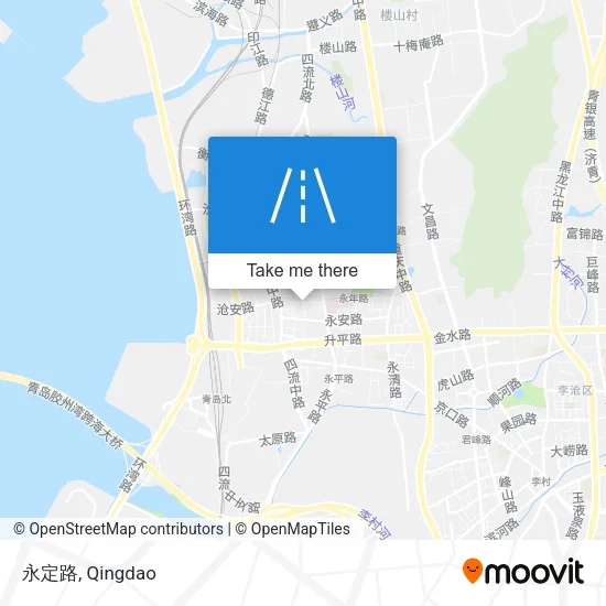 永定路 map