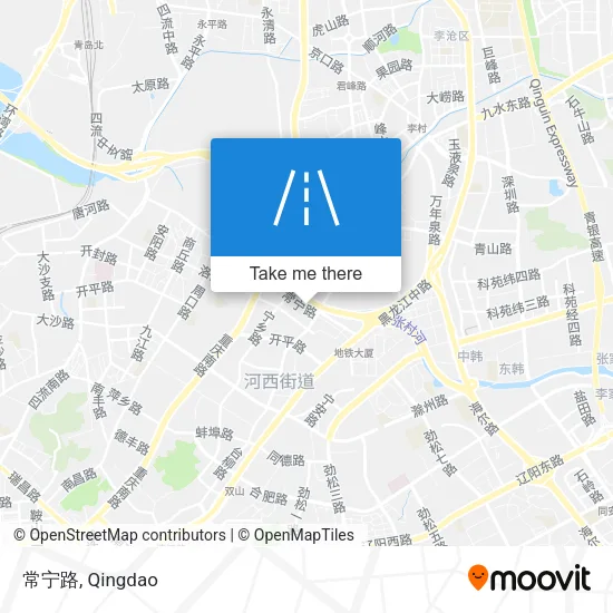 常宁路 map