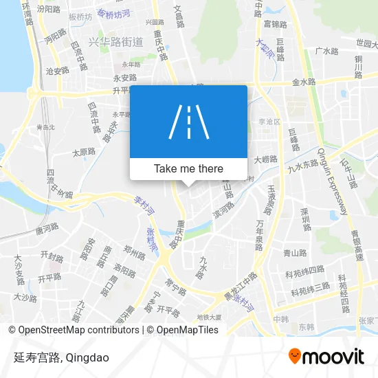 延寿宫路 map