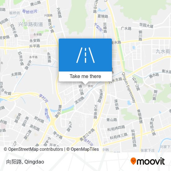 向阳路 map
