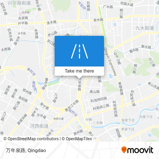 万年泉路 map