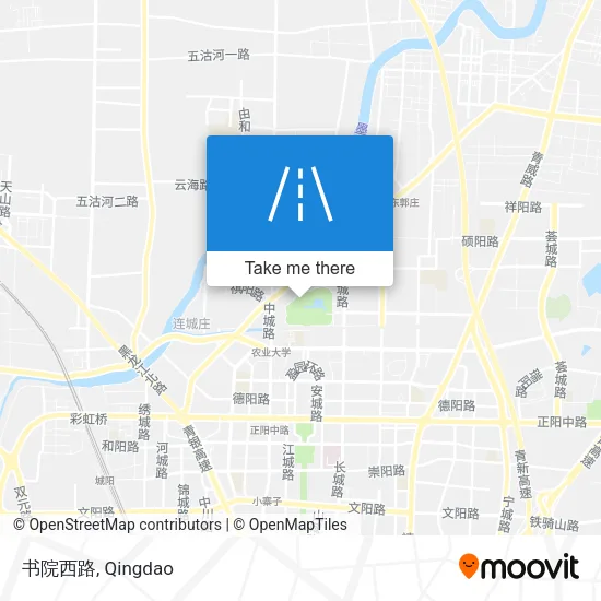 书院西路 map