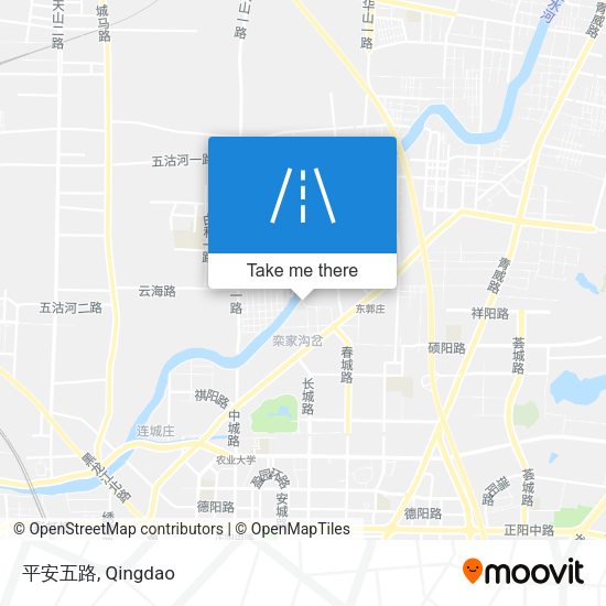 平安五路 map