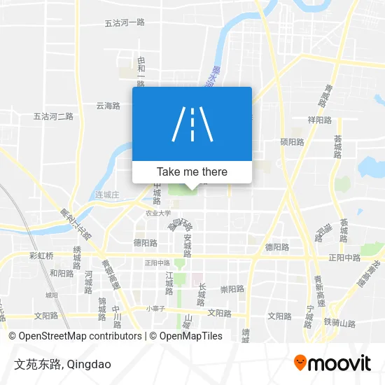文苑东路 map