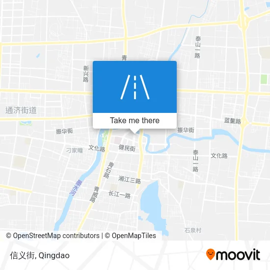 信义街 map