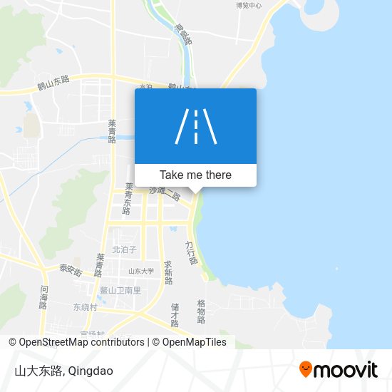 山大东路 map