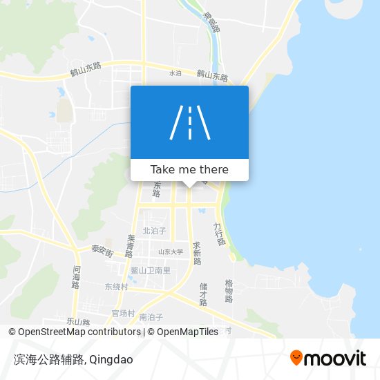 滨海公路辅路 map