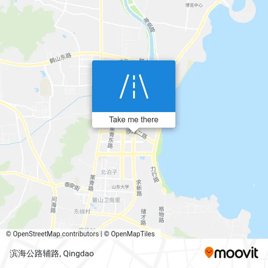 滨海公路辅路 map