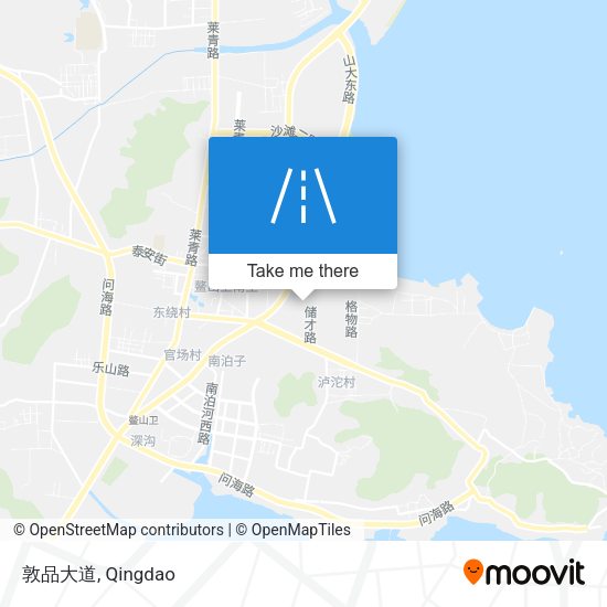 敦品大道 map