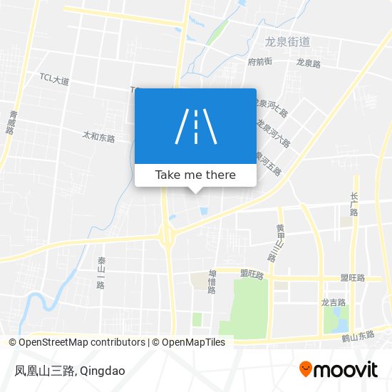 凤凰山三路 map