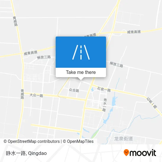 静水一路 map