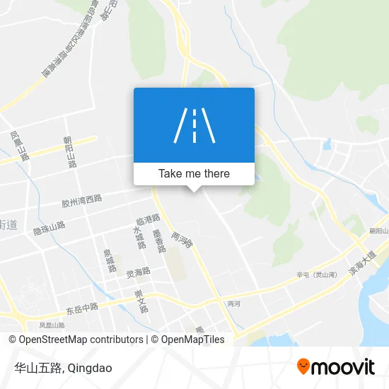华山五路 map