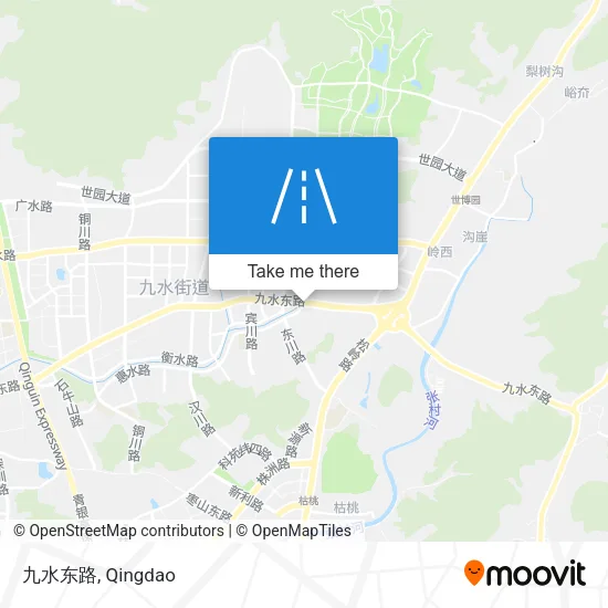 九水东路 map