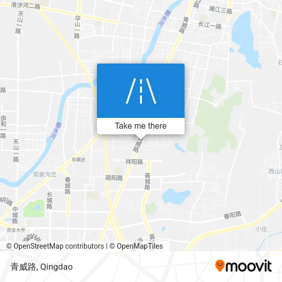 青威路 map