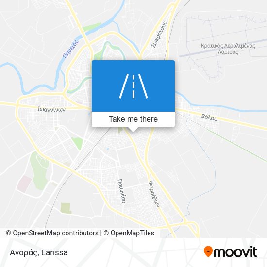 Αγοράς map