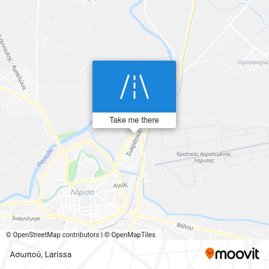 Ασωπού map
