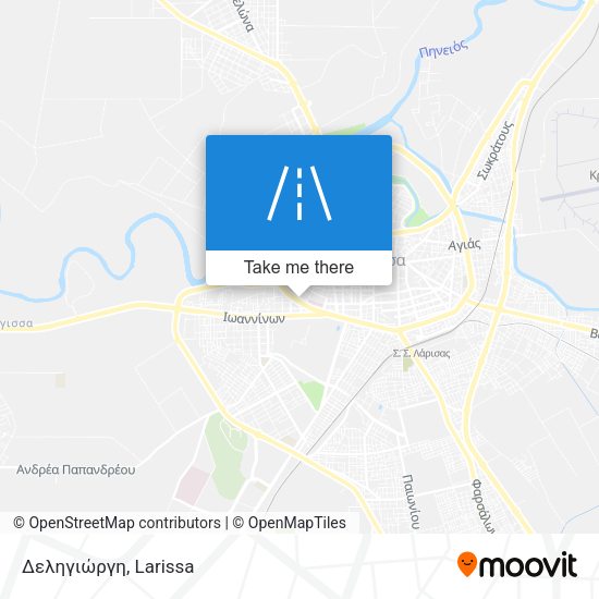 Δεληγιώργη map