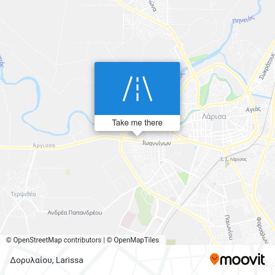 Δορυλαίου map