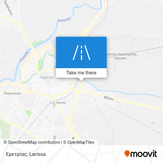 Ερετρίας map