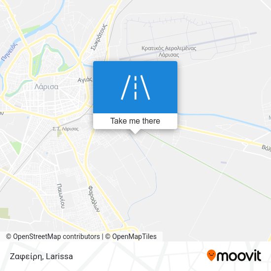 Ζαφείρη map