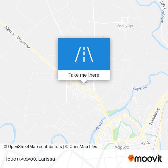 Ιουστινιανού map