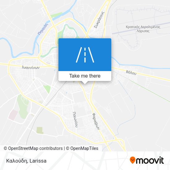 Καλούδη map