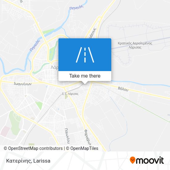 Κατερίνης map