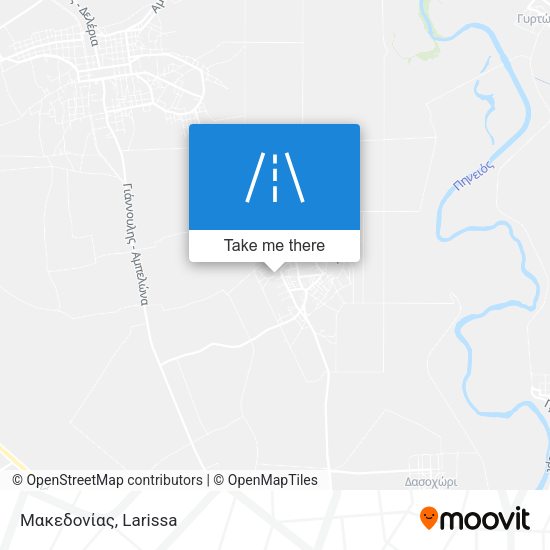Μακεδονίας map