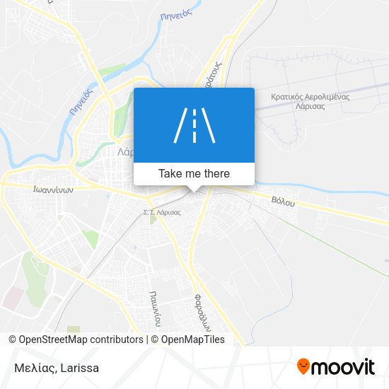 Μελίας map